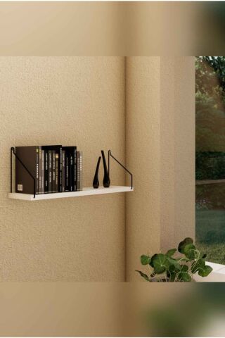 Duvar Rafı Kitaplık Mutfak Banyo Yaşam Alanı 15 X 40 Cm