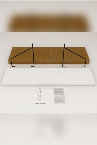 Duvar Rafı Kitaplık Mutfak Banyo Yaşam Alanı 15 X 40 Cm