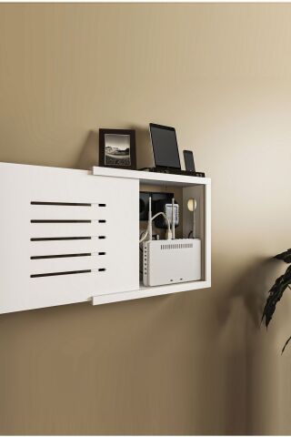 Wifi-Modem saklama kutusu bilgisayar kablo priz