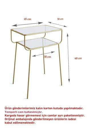 Geyik Yan Sehpa, Metal Sehpa, Cam Sehpa, Salon, Yatak Odası, Antre